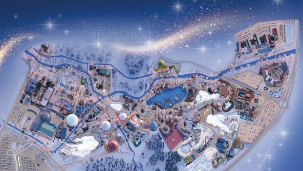 Mappa Europa Park stagione invernale