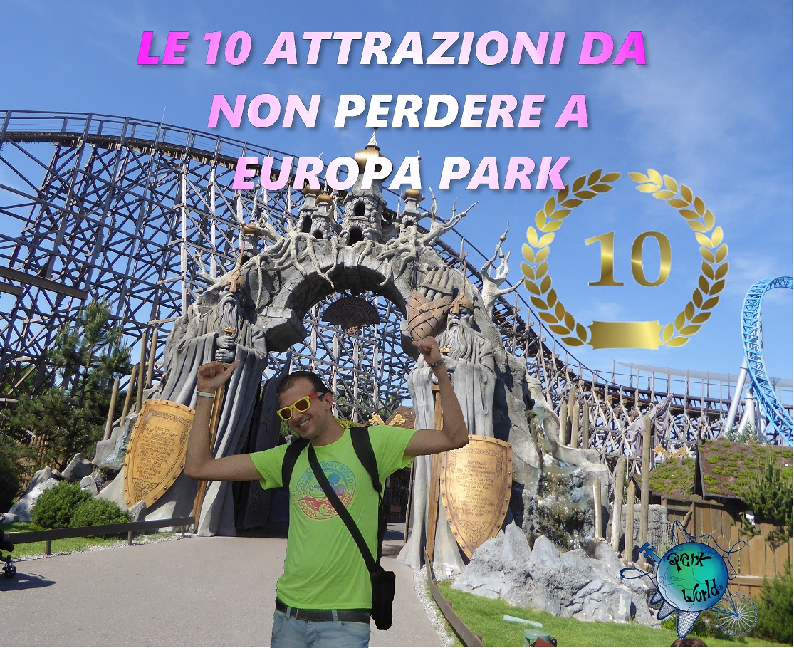 Le 10 attrazioni top a Europa Park