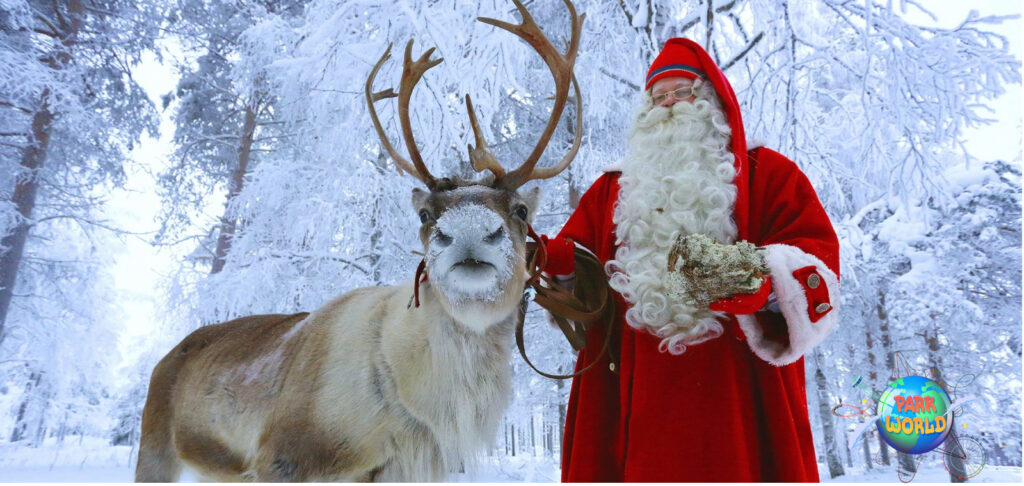 Escursioni con la slitta e le renne di Babbo Natale