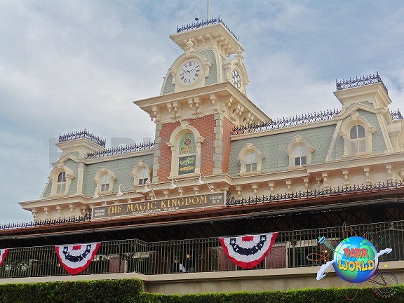 L'ingresso di Magic Kingdom