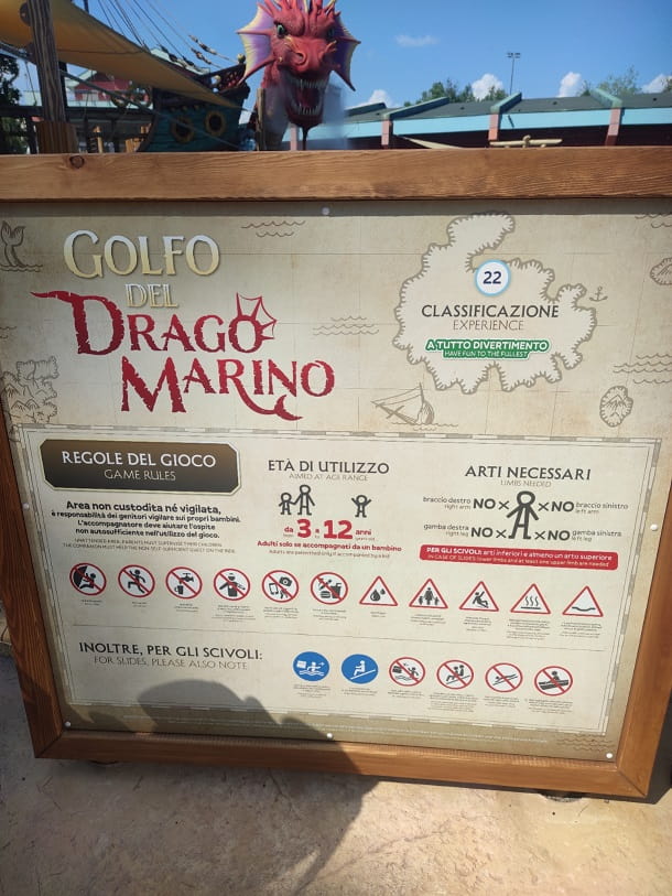 Golfo del drago Marino Leolandia